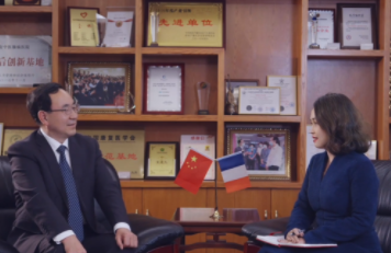岐奥丰医疗集团董事长宋虎杰接受法国宜世学院《初心访谈》专访