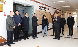 西安市人大常委会视察国家中医药服务出口基地西安中医脑病医院