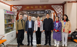 云南中医药大学副校长邰先桃一行到西安中医脑病医院参观交流