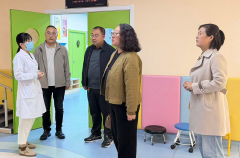渭南市澄城县阳光学校到渭南岐奥丰脑病康复医院参观交流