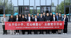 西安中医脑病医院第二党支部联合西安电化公司建筑分公司党支部开展世界读书