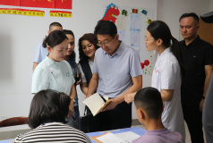 新疆维吾尔自治区巴楚县中医医院到新疆长安中医脑病医院参观交流