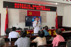 商洛仁真中医脑病康复医院科普义诊“进社区”