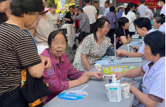商洛仁真中医脑病康复医院开展健康义诊活动